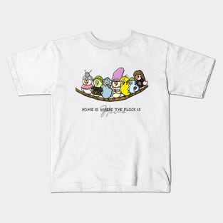 Home is Where the Flock is Kids T-Shirt